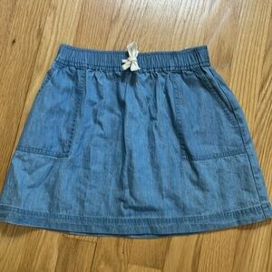 Crewcuts girls Jean skirt with side pocketsNWT small